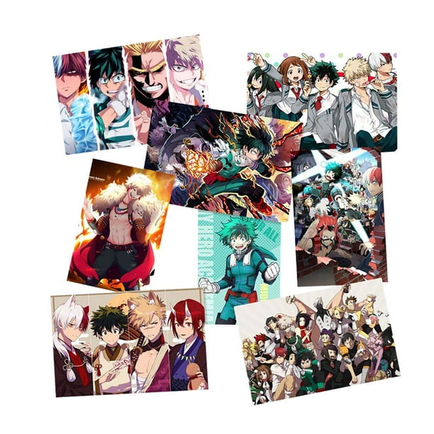 Boku no hero academia My Hero Academia Poster 8 Pcs Set Xmas Gift New Boku no hero academia My Hero Academia Poster 8 Pcs Set Xmas Gift New
